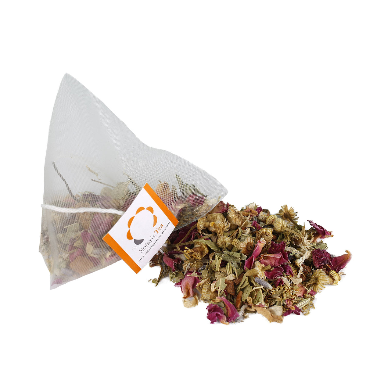 Solaris Tea 'I Love' Heart Anahata - Organic Herbal Tea | Caffeine-Free | 30 Cups
