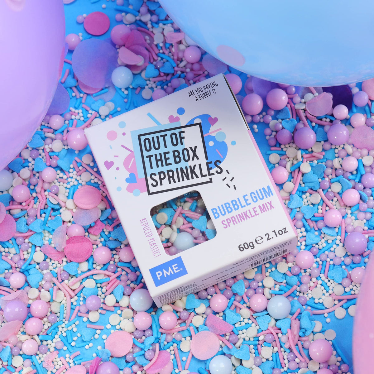 PME Out the Box Bubble Gum Sprinkle Mix - 60g 4
