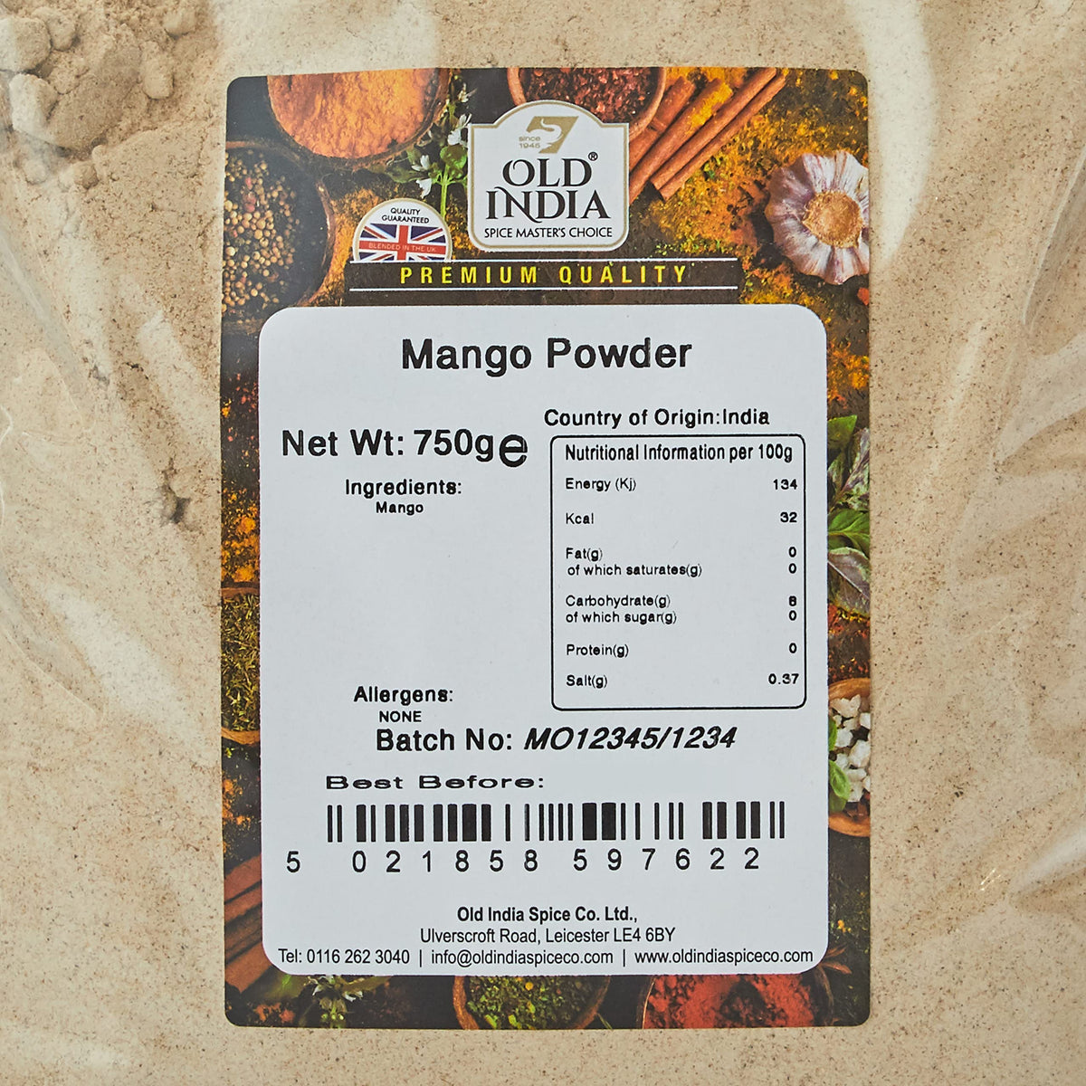 Old India Mango Powder - 100% Natural, Additive-Free | 750g 2