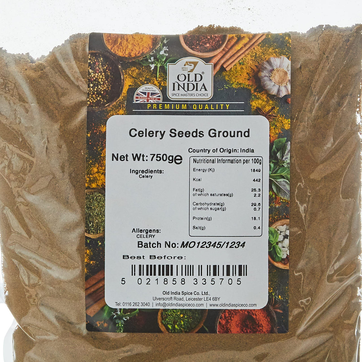 Old India Celery Seed Powder - 100% Natural, Additive-Free | 750g 2