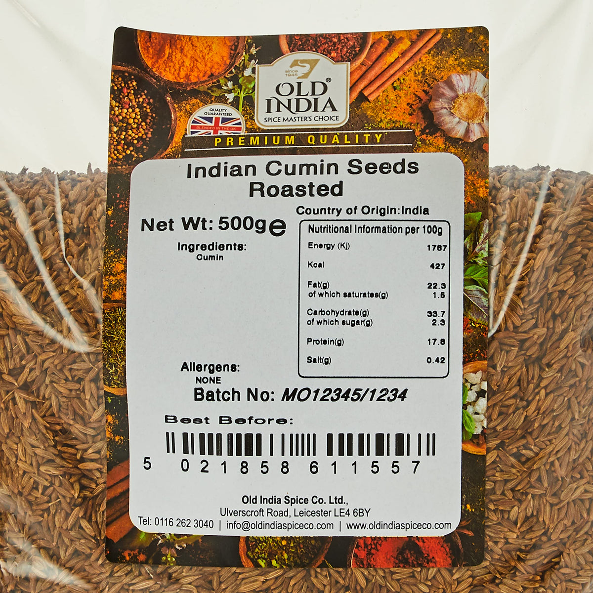 Old India Cumin Seeds - Roasted | 500g 2