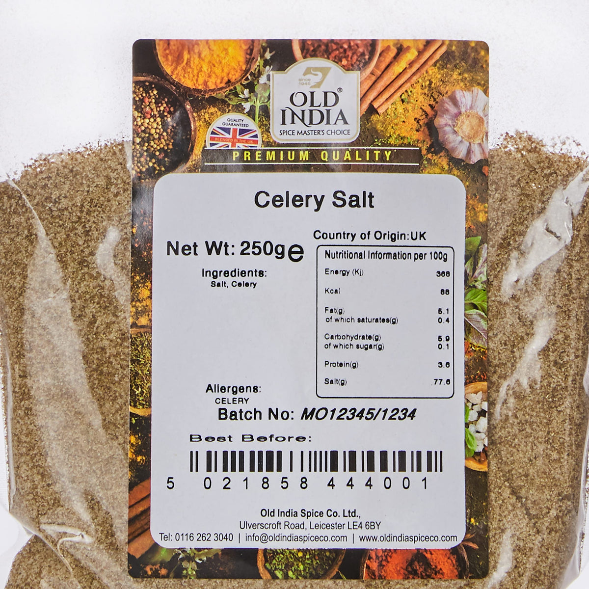 Old India Celery Salt - Natural Seasoning | 250g 2
