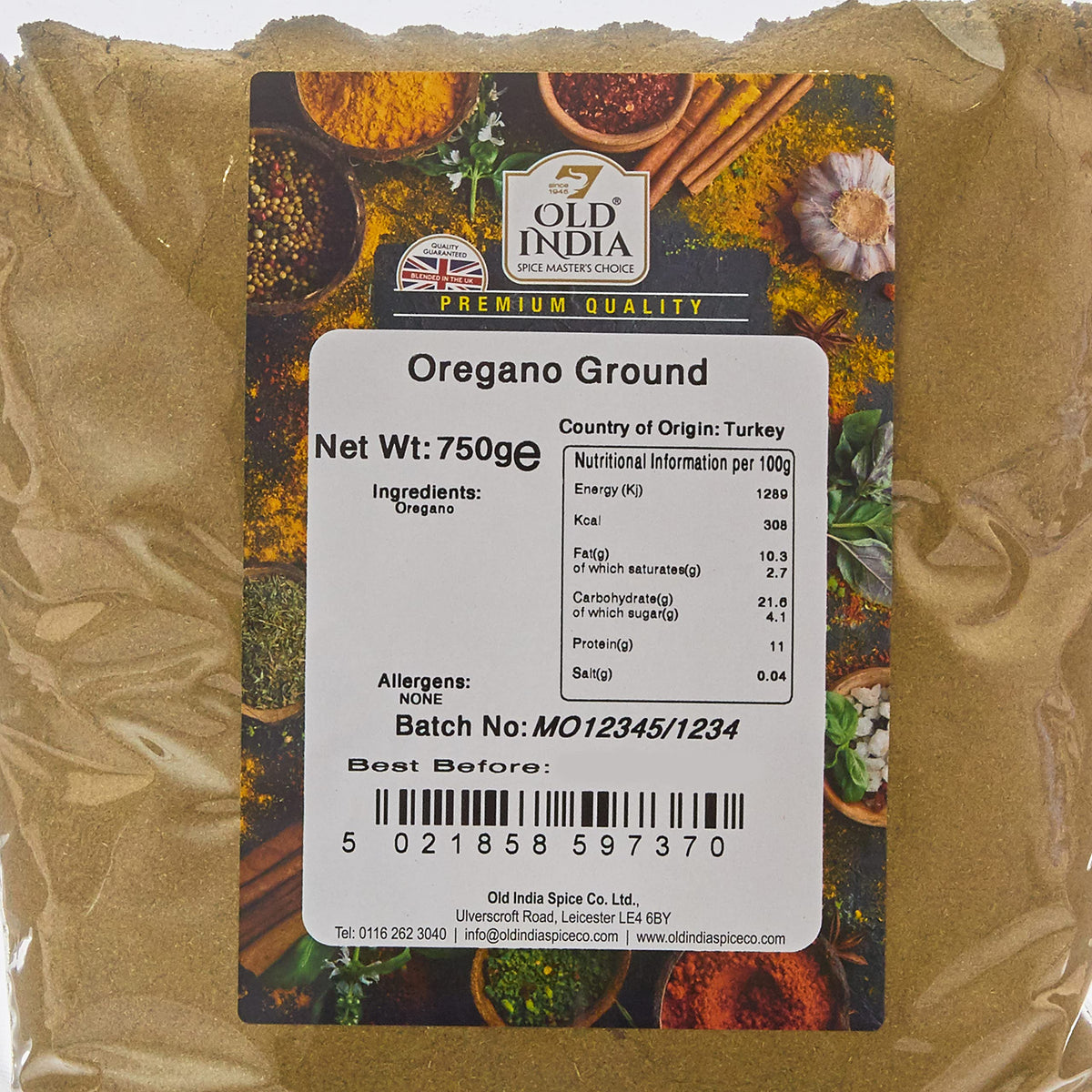Old India Ground Oregano - 100% Natural | 750g 2