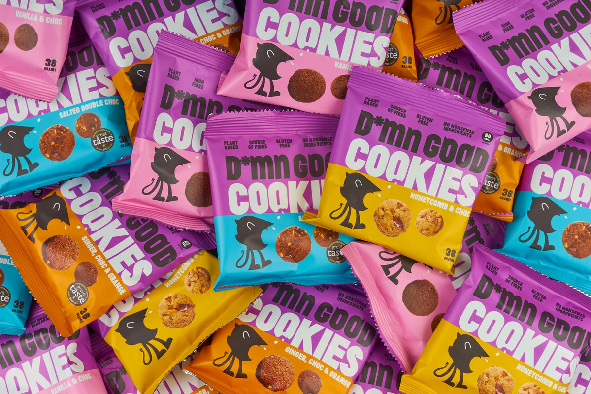 D*MN GOOD Ginger, Chocolate & Orange Cookies - Vegan, Gluten-Free | 12 Pack 4
