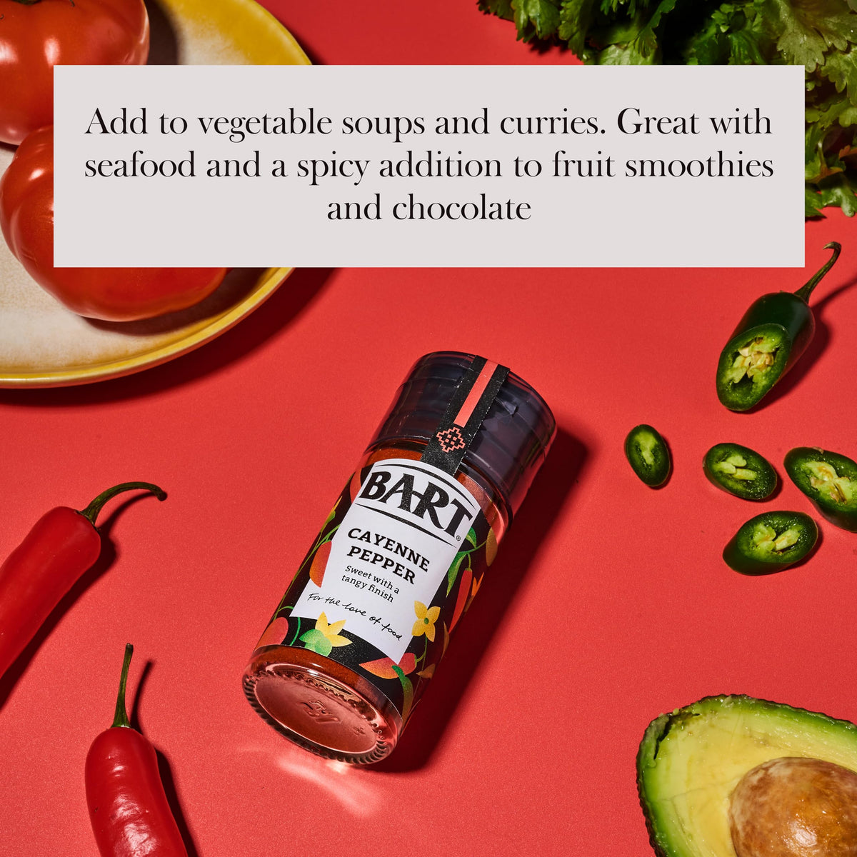 BART Cayenne Pepper - 6 x 36g Jars | Sweet, Earthy & Hot Flavour 3