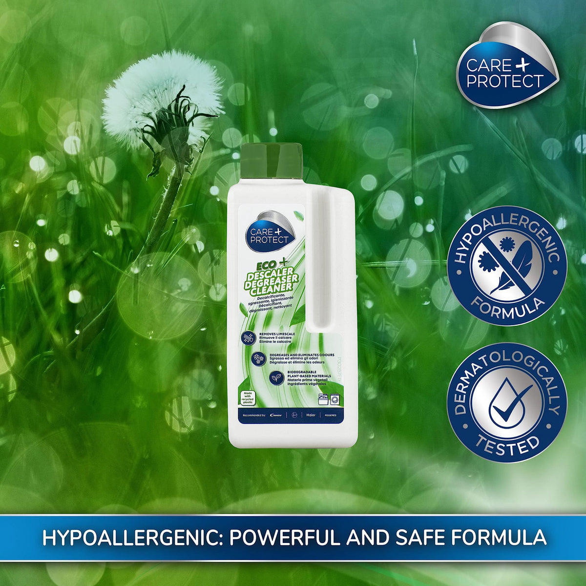 CARE + PROTECT ECO+ Liquid 3 in 1 Descaler - 250ml | Universal Formula | Plant-Based Biodegradable 6