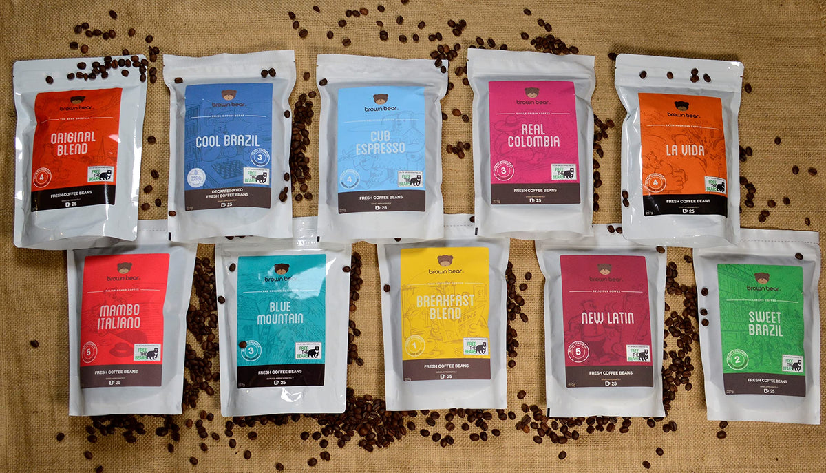 Brown Bear Breakfast Blend - Light Roast Ground Coffee | 227g | For French Press, Drip, V60 8