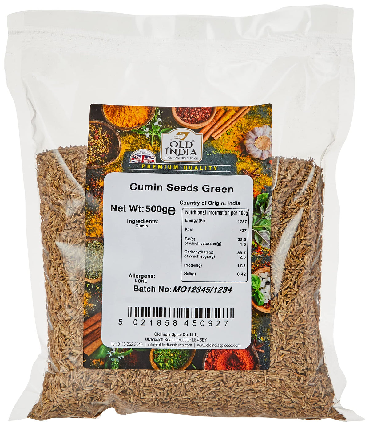 Old India Cumin Seeds - 100% Natural, Additive-Free | 500g 1