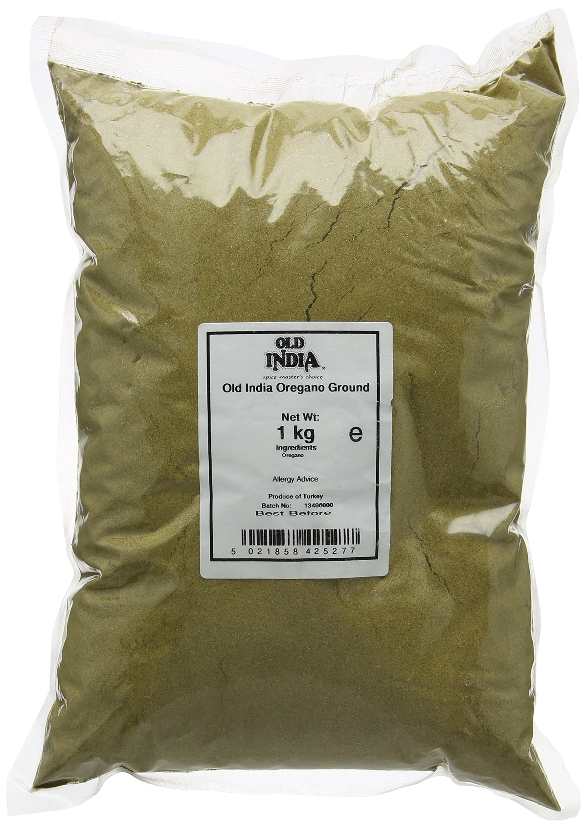 Old India Ground Oregano - 1kg Bag | Natural & Additive-Free