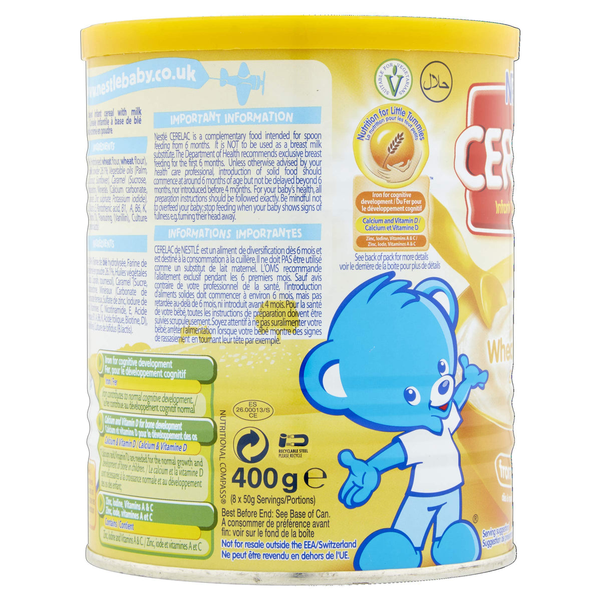 Cerelac Wheat Infant Cereal with Milk - From 6 Months | 400g 3