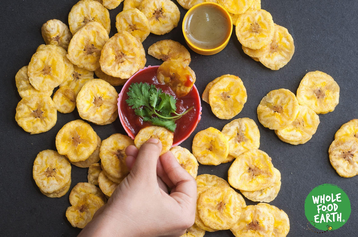 Wholefood Earth Banana Chips Sweetened - 1 kg 4