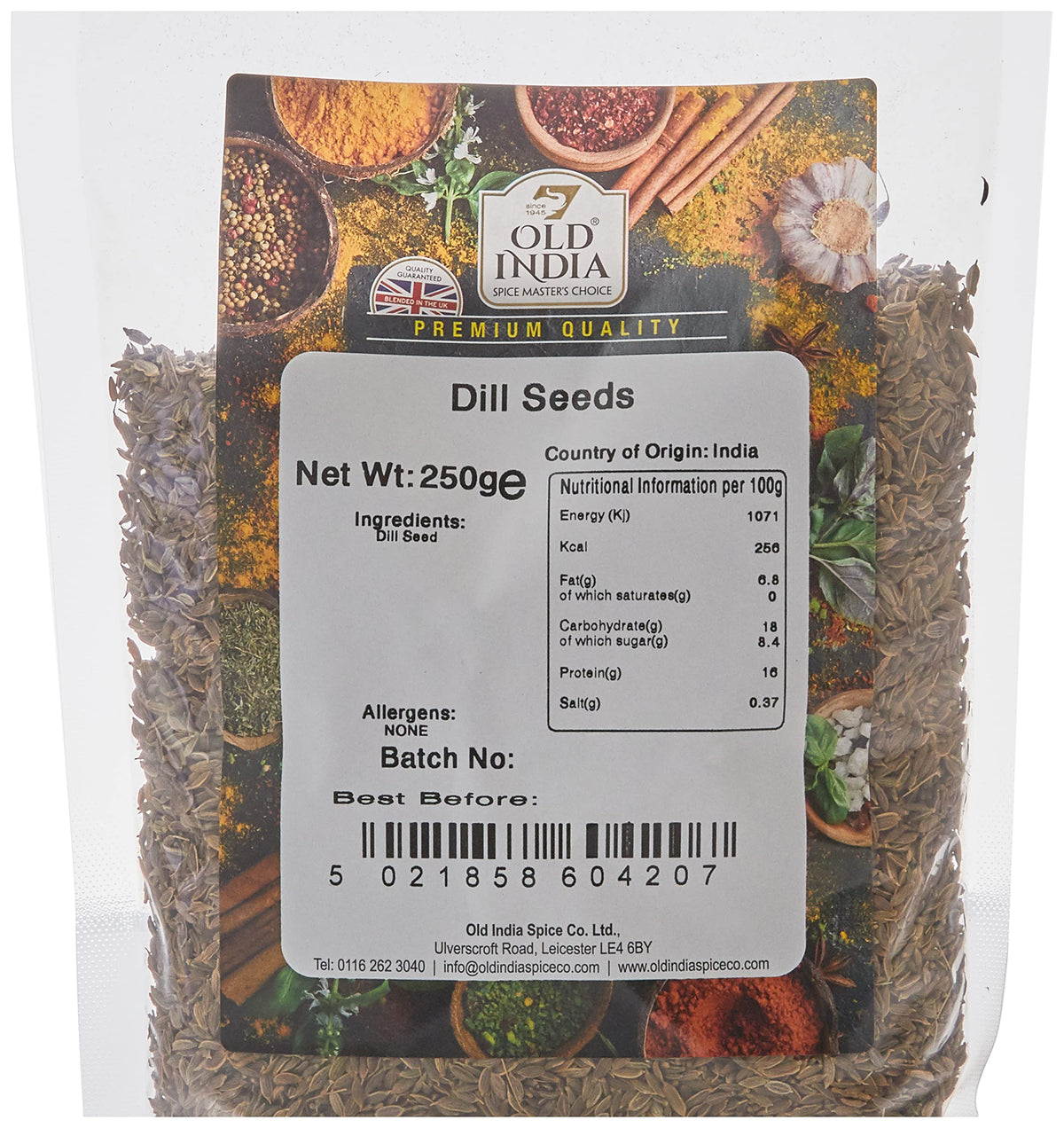 Old India Dill Seeds - 250g | Natural, Additive-Free, GMO-Free 2