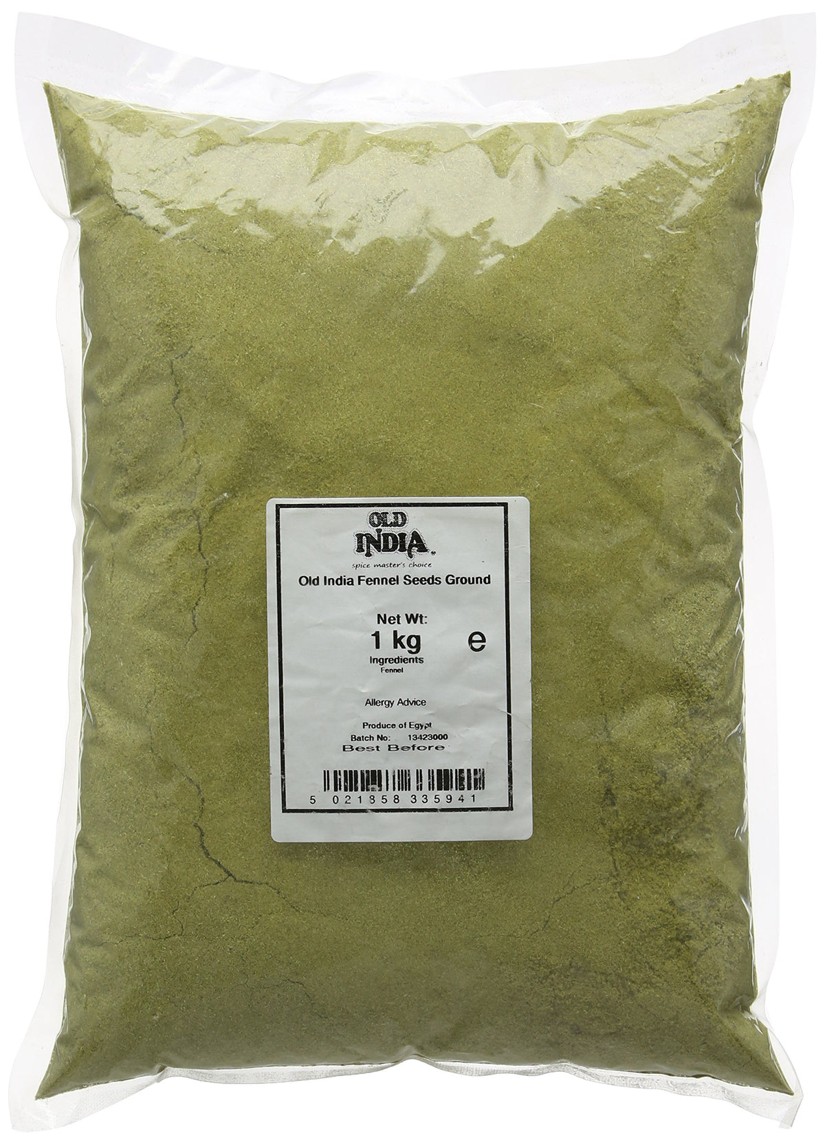 Old India Ground Fennel Seeds - 1kg Bag 1