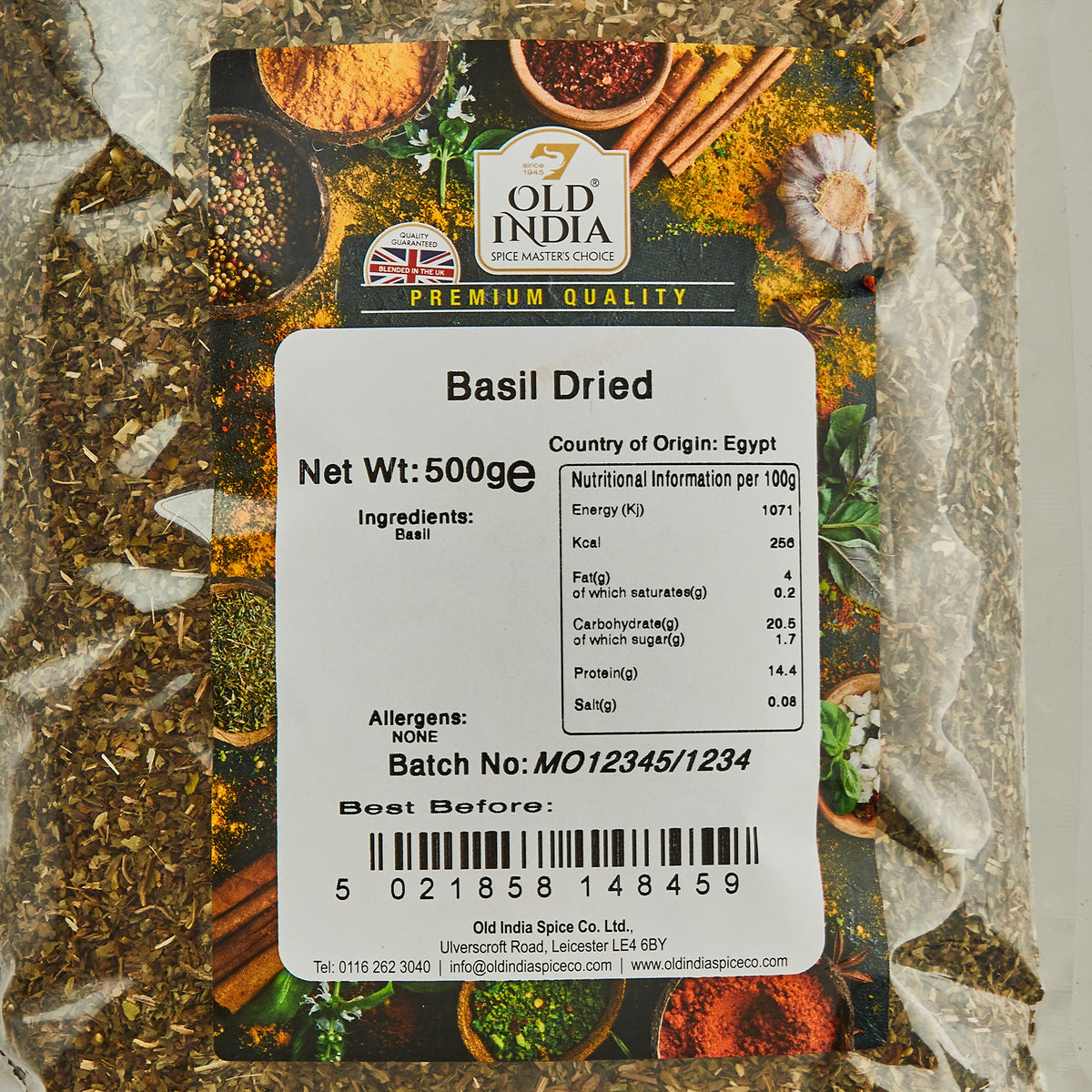 Old India Sweet Basil Leaf - 100% Natural, Additive-Free | 500g 2