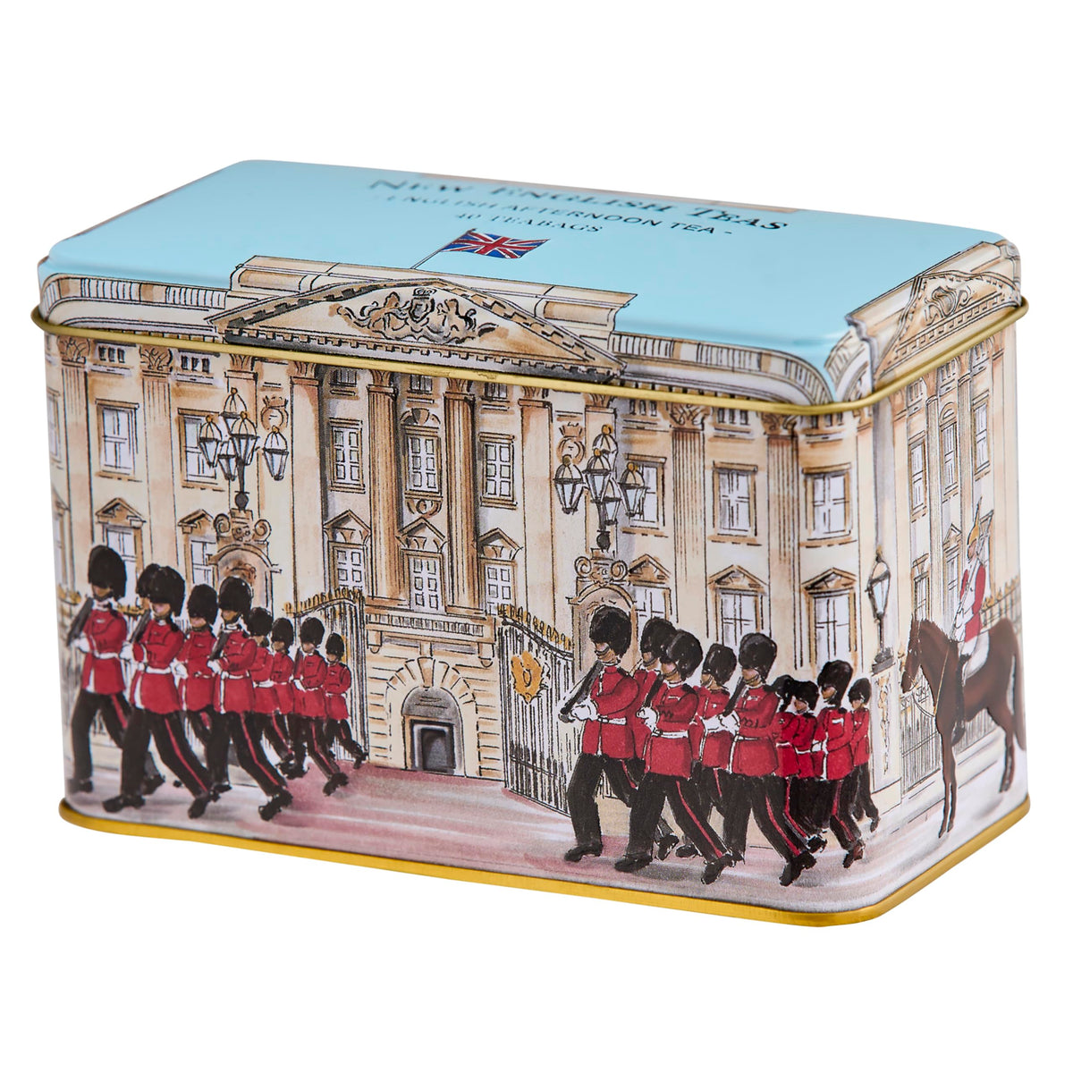 New English Teas Buckingham Palace Tin - English Afternoon Blend, 40 Teabags, 80g 1