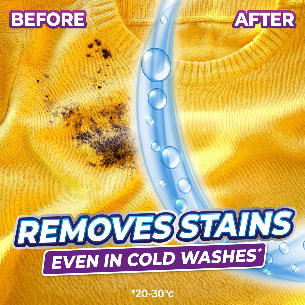 Elbow Grease Oxi Powder Stain Remover for Colours - 625g | Bleach Free | Works at Low Temperatures 3