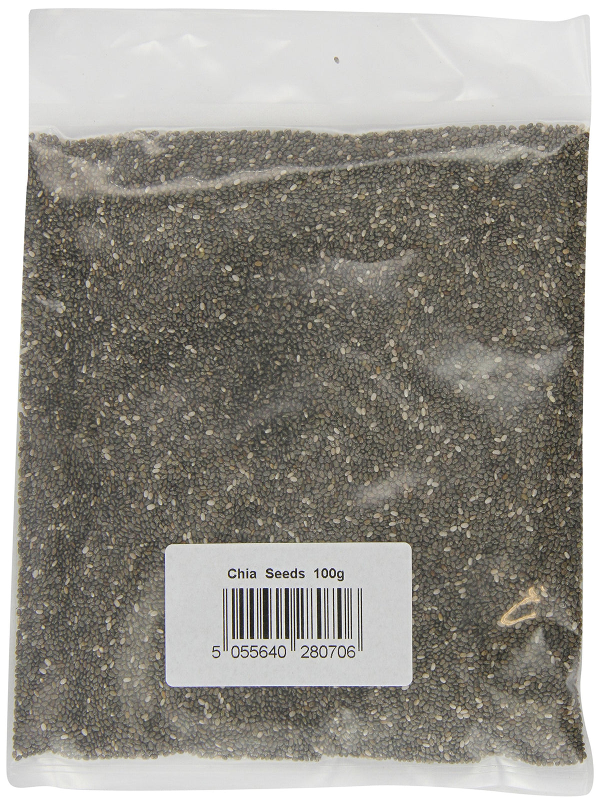 JustIngredients Chia Seeds - 100g Pack of 4 | Non-Irradiated, GM-Free