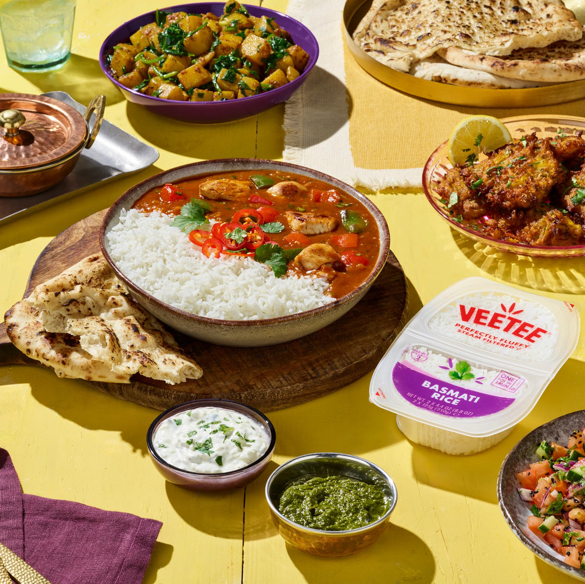 VEETEE Basmati Rice Pots - 6 Pack | 2 x 125g Pots per Pack | Ready in 60 Seconds 4
