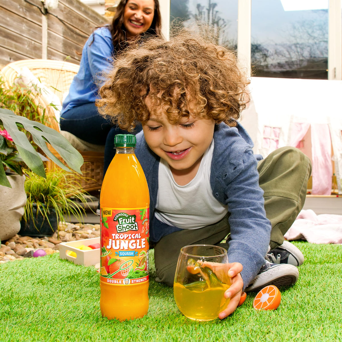 FRUIT SHOOT Tropical Jungle Orange & Mango Double Strength Squash - 750ml (Pack of 2) 5