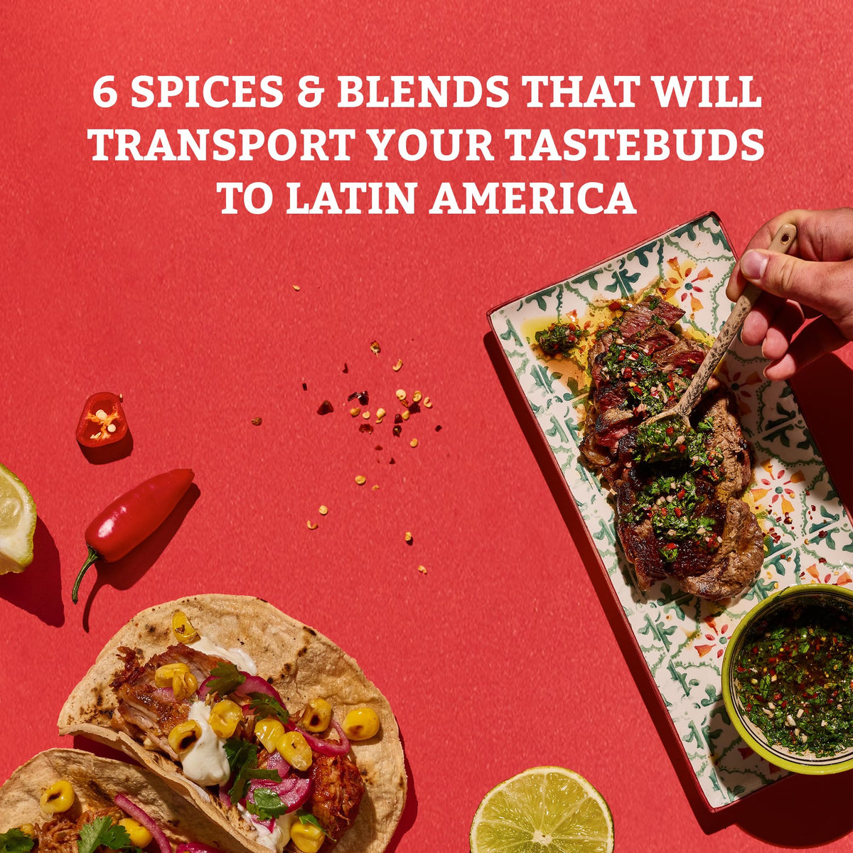 BART Latin American Spice Collection - Cayenne Pepper, Chilli Flakes, Sweet Smoked Paprika, Mild Chilli Powder, Hot Chilli Powder, Fajita Spice Blend 3