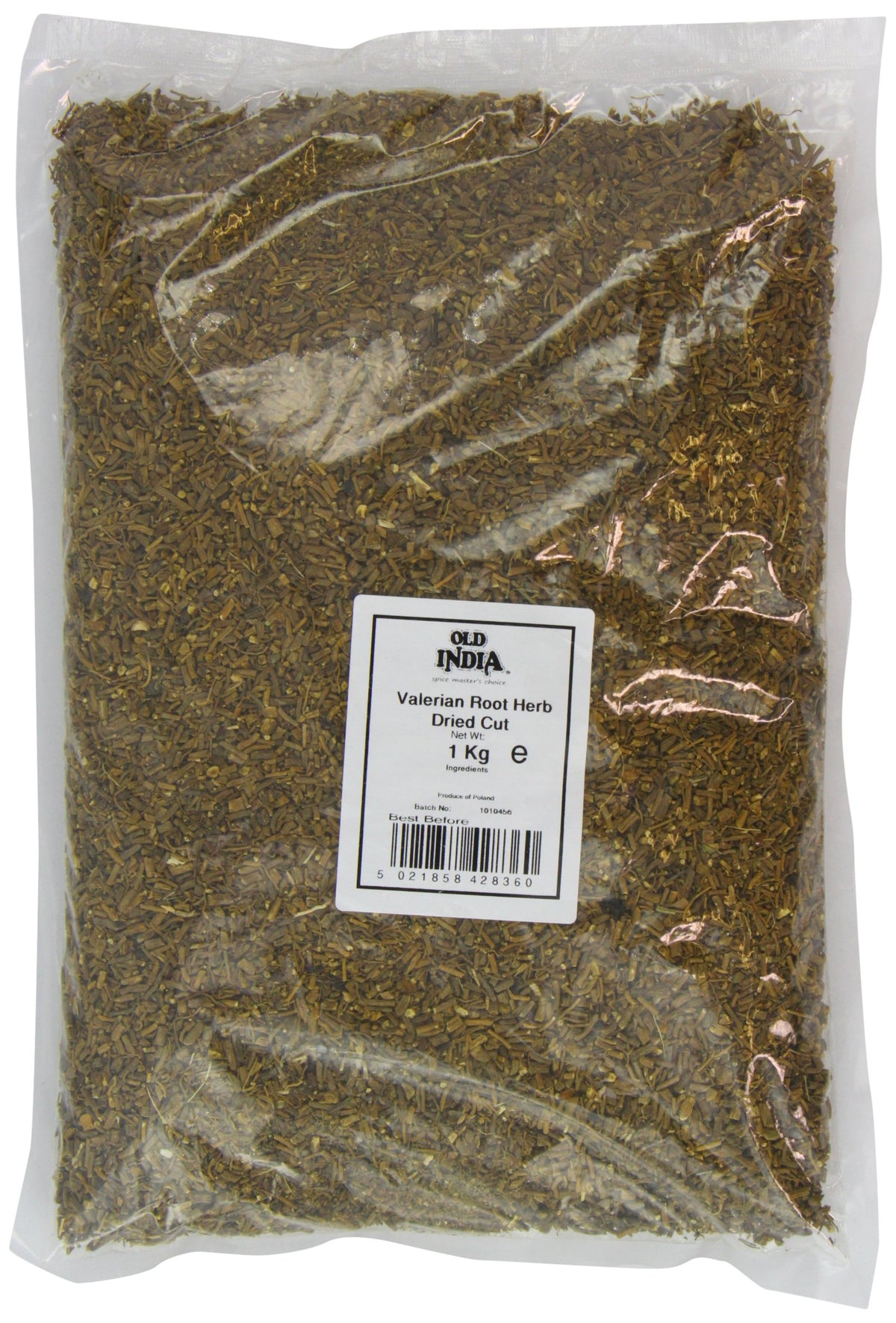 Old India Valerian Root Herb Dried Cut - 1 kg