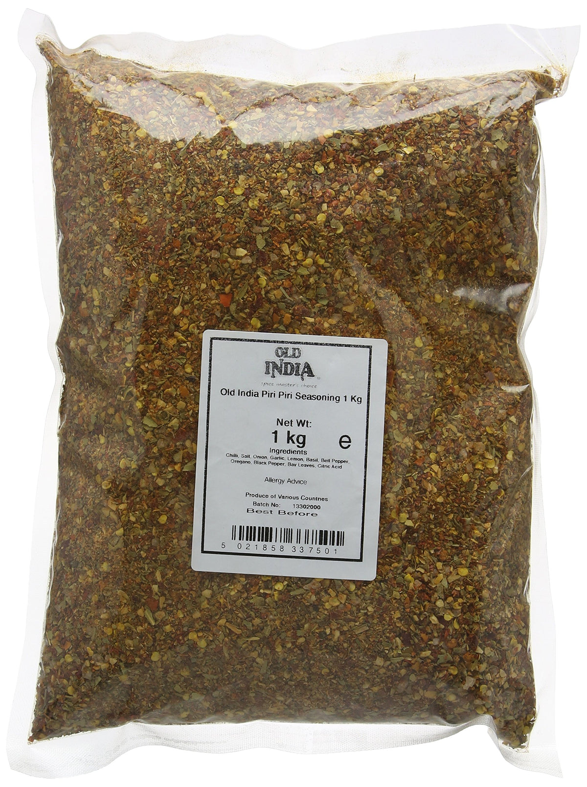 Old India Piri Piri Seasoning - 1kg | Natural, Additive-Free, GMO-Free 1