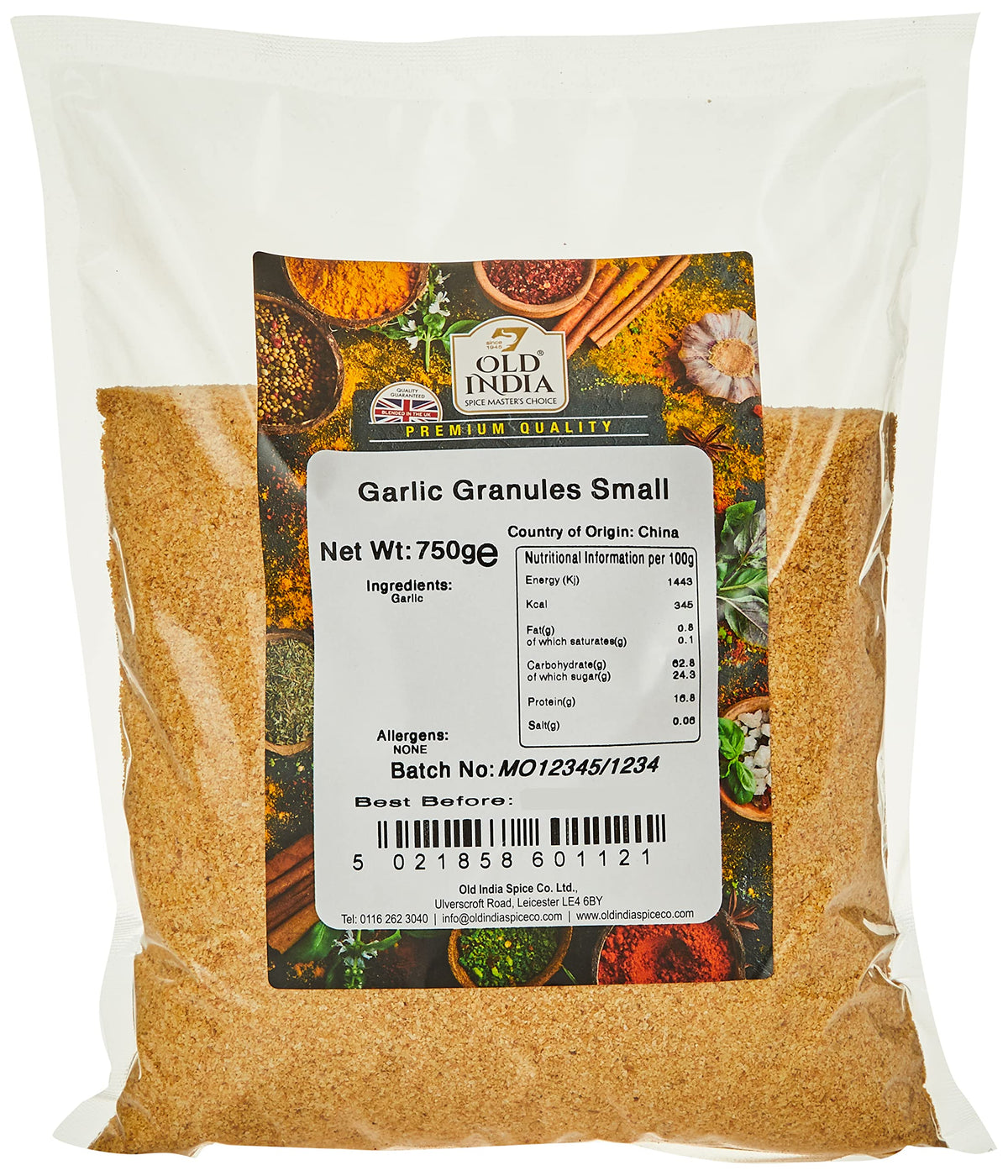 Old India Garlic Powder - 100% Natural, Additive-Free | 750g 1