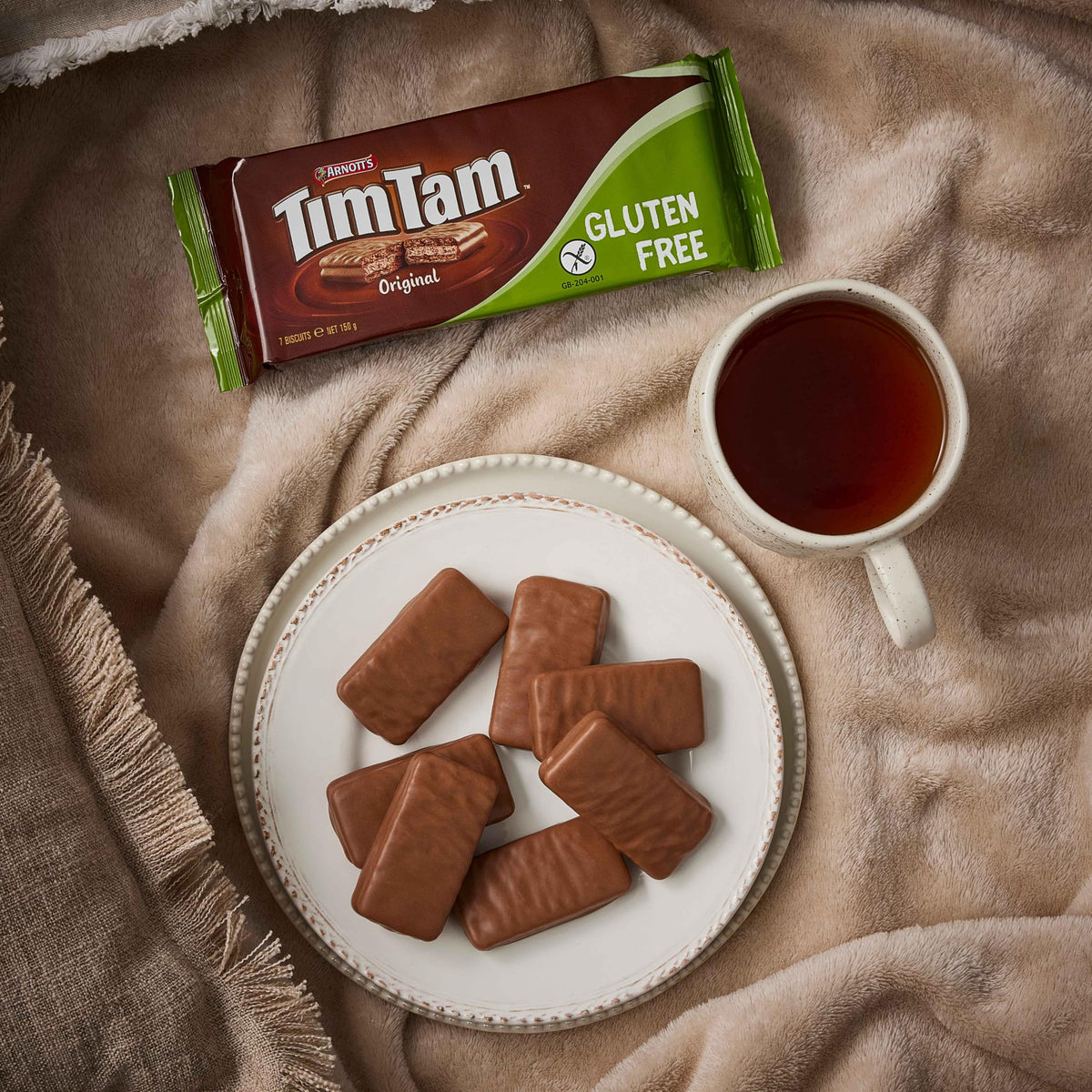 Tim Tam Gluten Free Original Biscuits - 150g Pack of 4 4