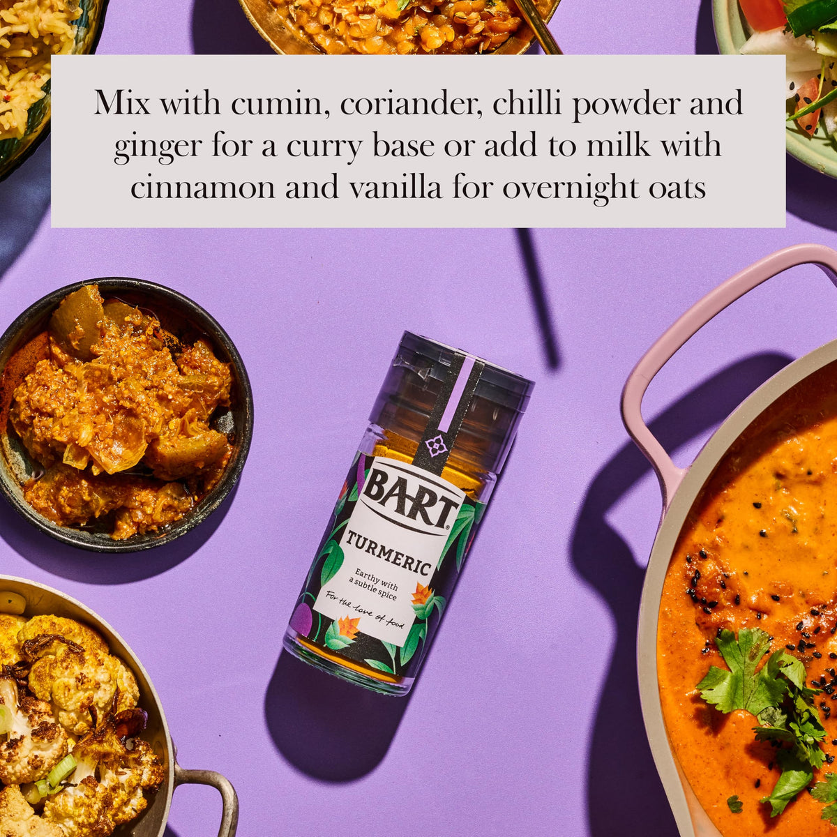 BART Ground Turmeric - 6 x 49g Jars | Earthy, Aromatic & Bitter Spice 3