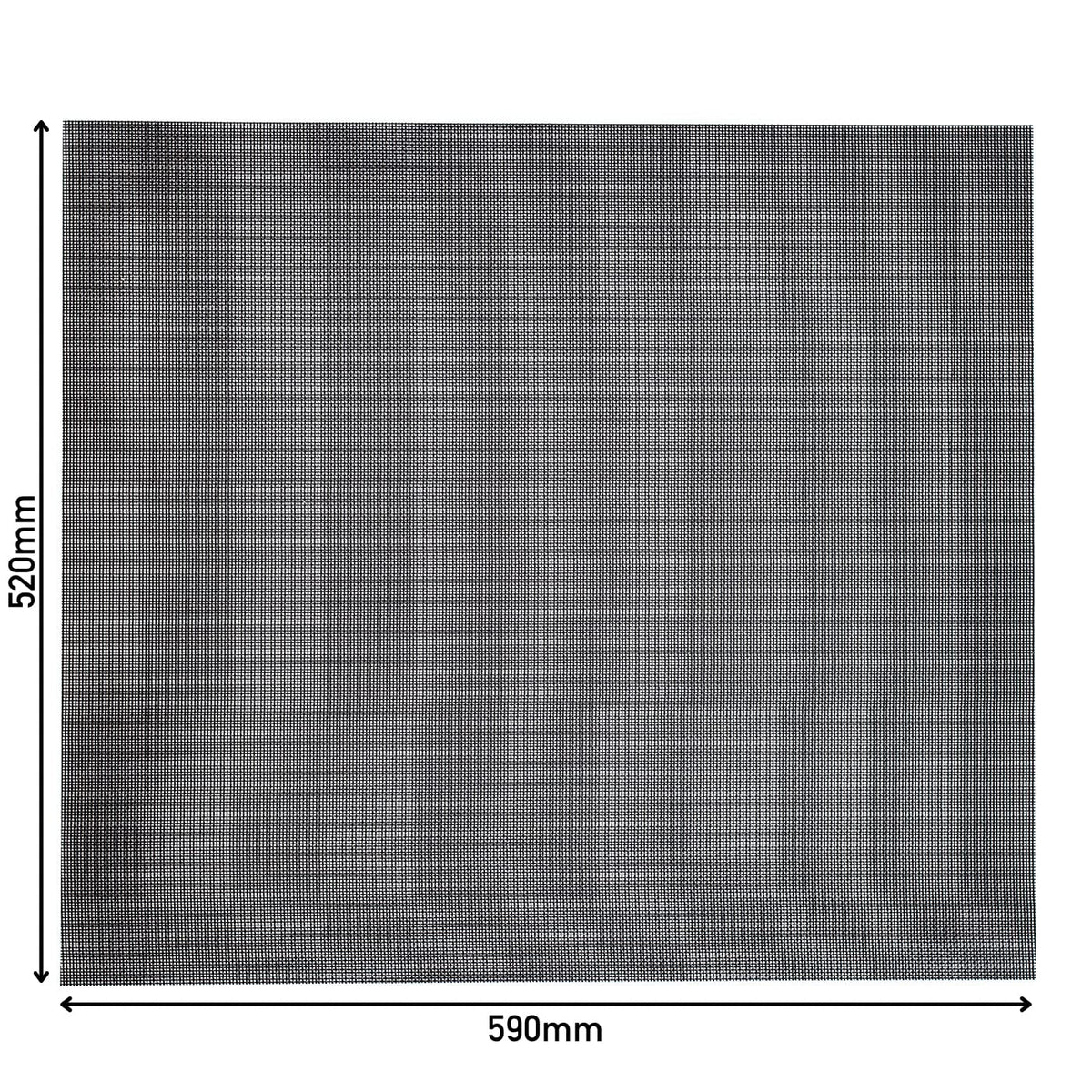 Bake-O-Glide Induction Hob Protector & HG Hob Cleaner - Heat Resistant Silicone | 590 x 520mm | White 3