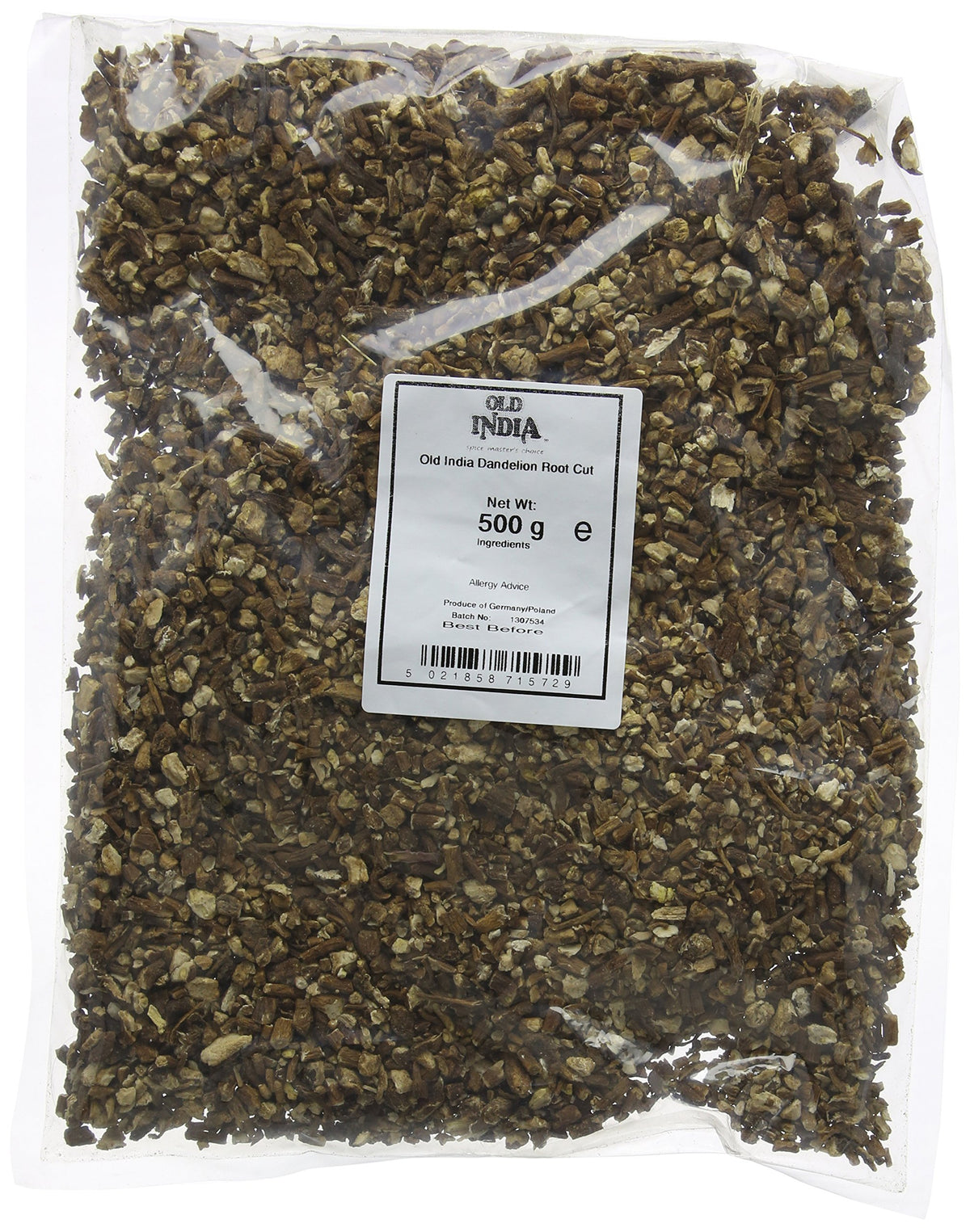 Old India Dandelion Root Cut Herbal Tea - 500g | Caffeine Free | Aids Digestion 1