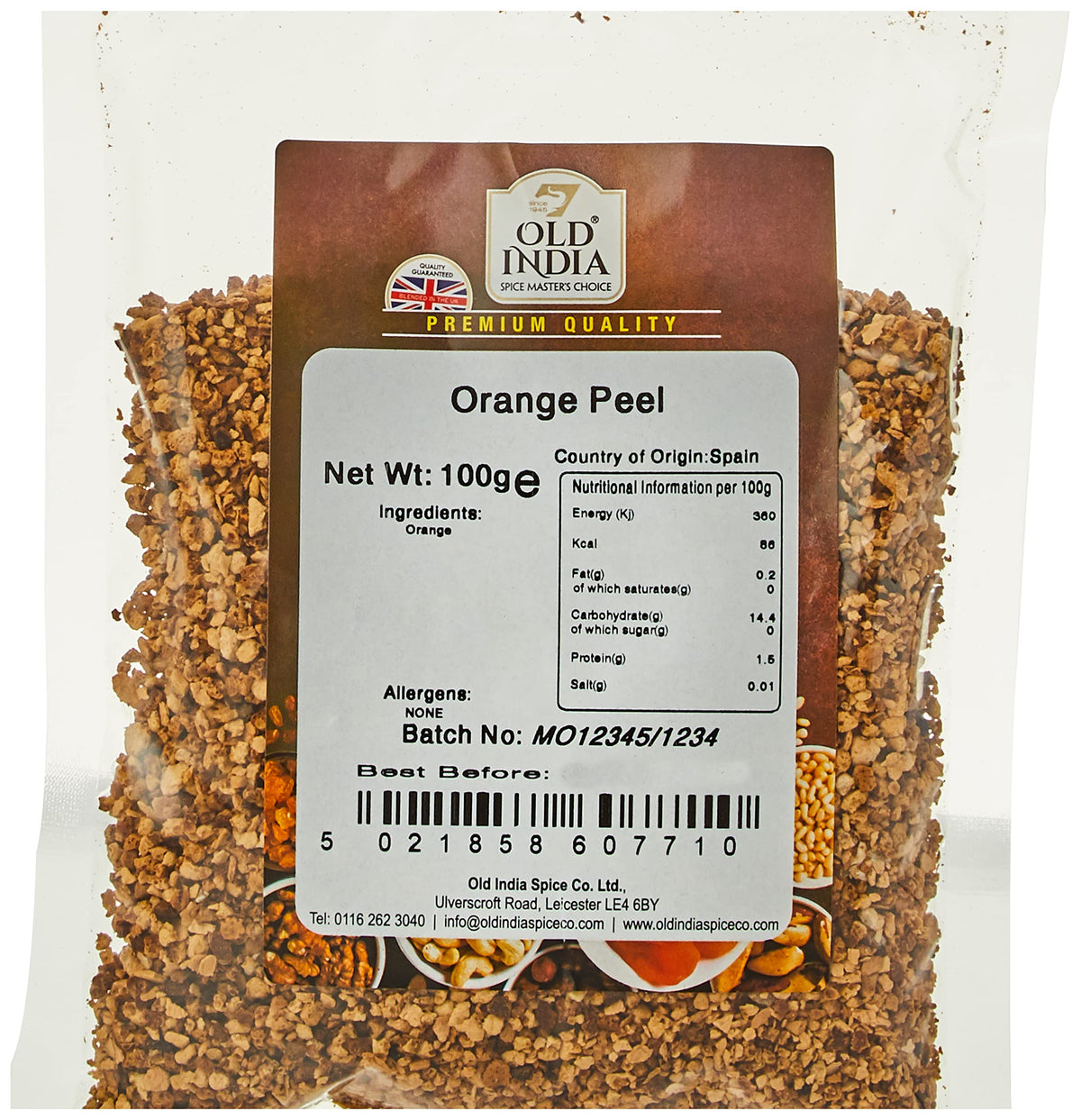 Old India Orange Peel Seasoning - 100g 2