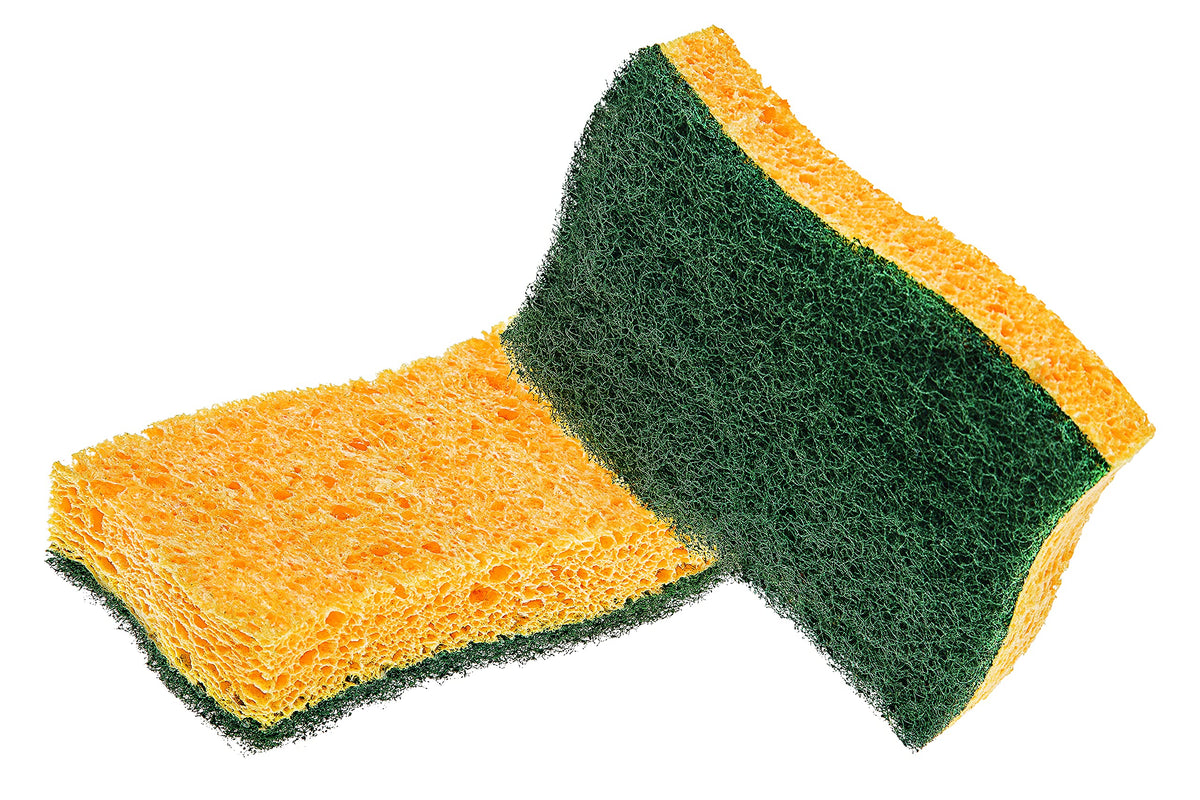 Scotch-Brite Classic Cellulose Scrub Sponge - Heavy Duty Cleaning, 8 Pack
