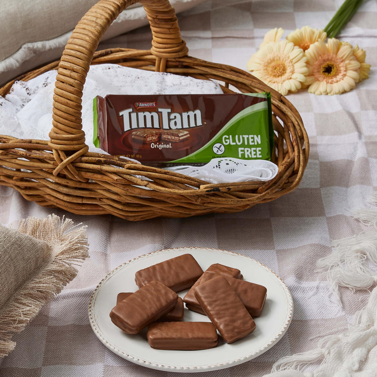Tim Tam Gluten Free Original Biscuits - 150g Pack of 4 5