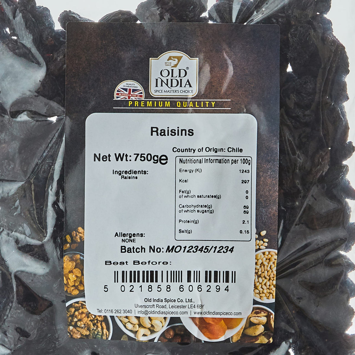 Old India Raisins - 100% Natural, Additive-Free | 750g 2