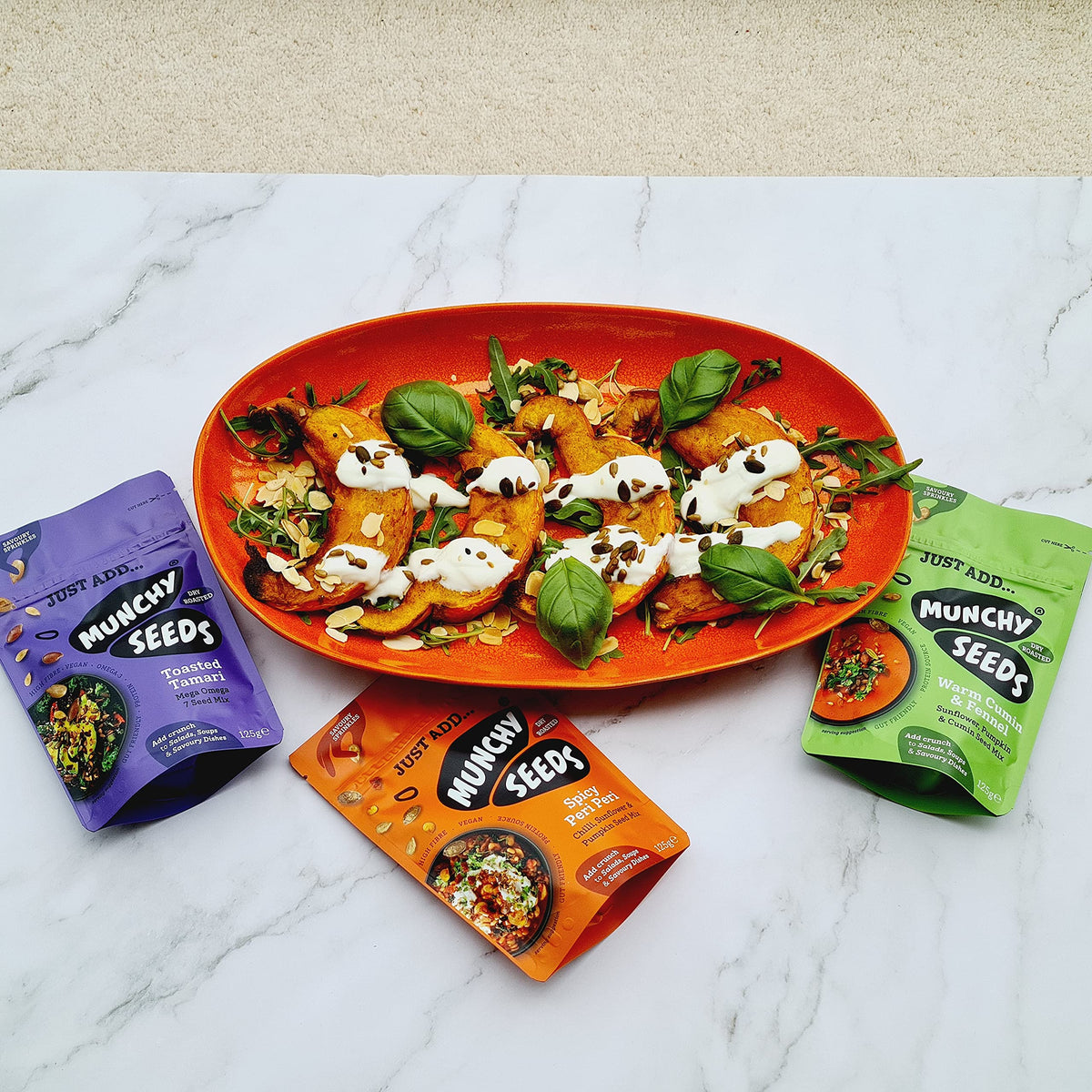 Munchy Seeds Toasted Tamari Savoury Sprinkles - Pack of 2, 125g Each 4
