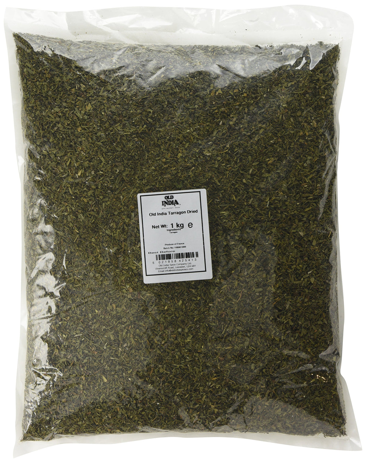 Old India Dried Tarragon - 1kg Bag | Natural, Additive-Free, GMO-Free 1