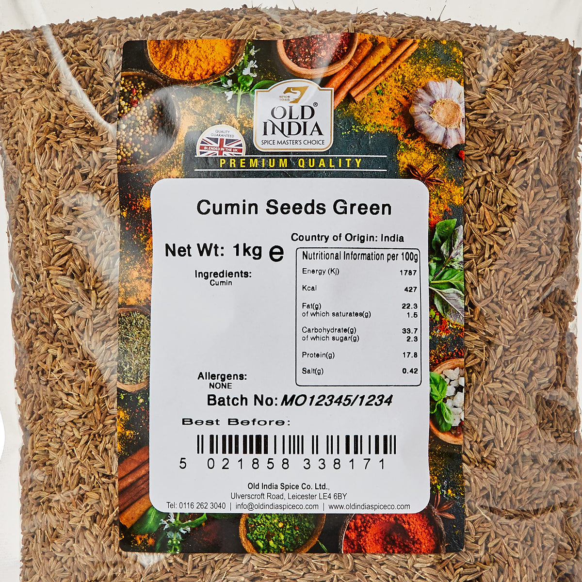 Old India Cumin Seeds - 1 kg