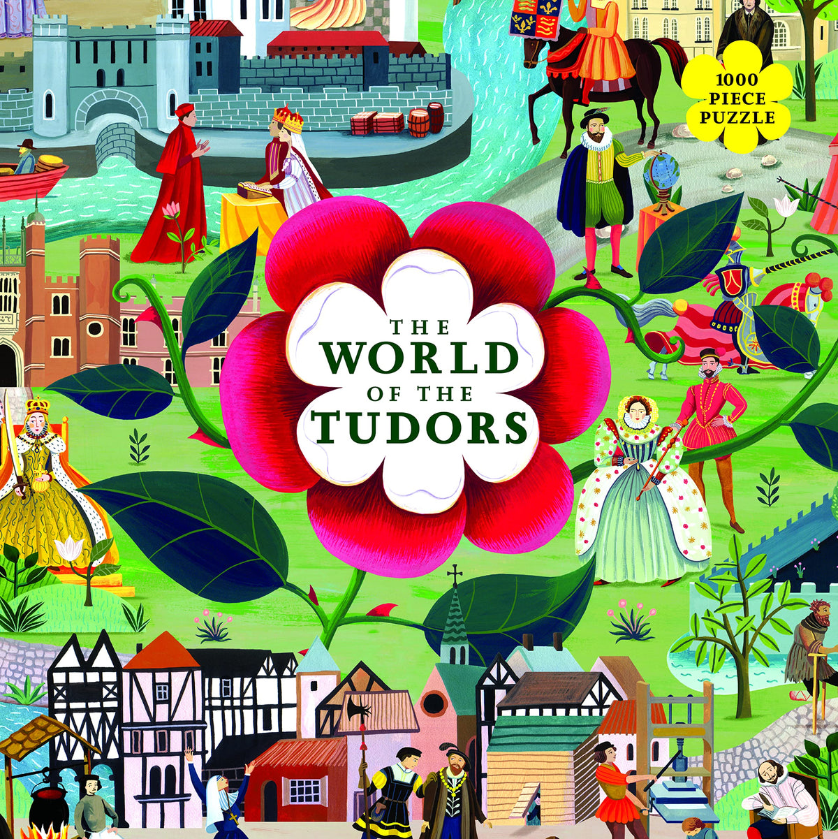 Laurence King The World of the Tudors 1000 Piece Puzzle